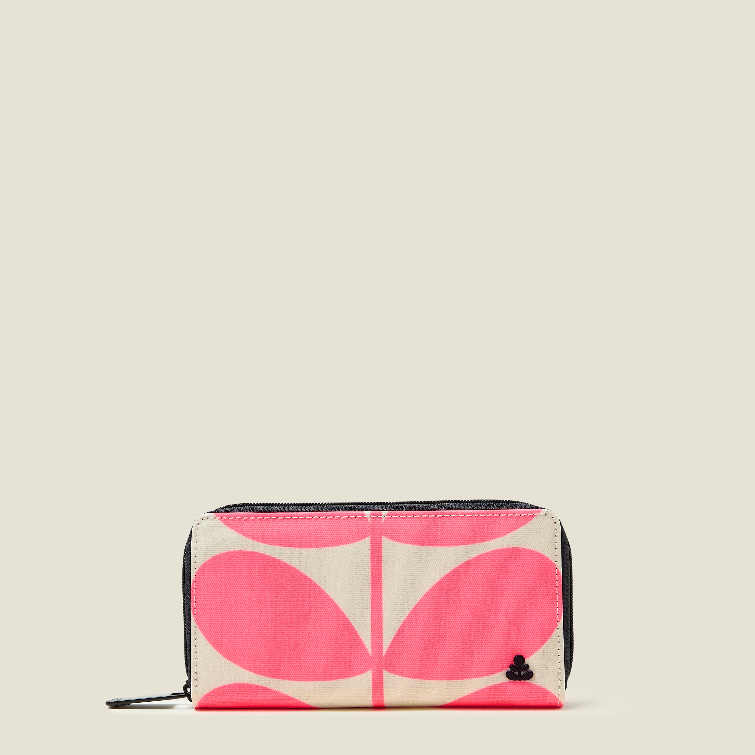 Forget Me Not Wallet - Solid Stem Neon Pink