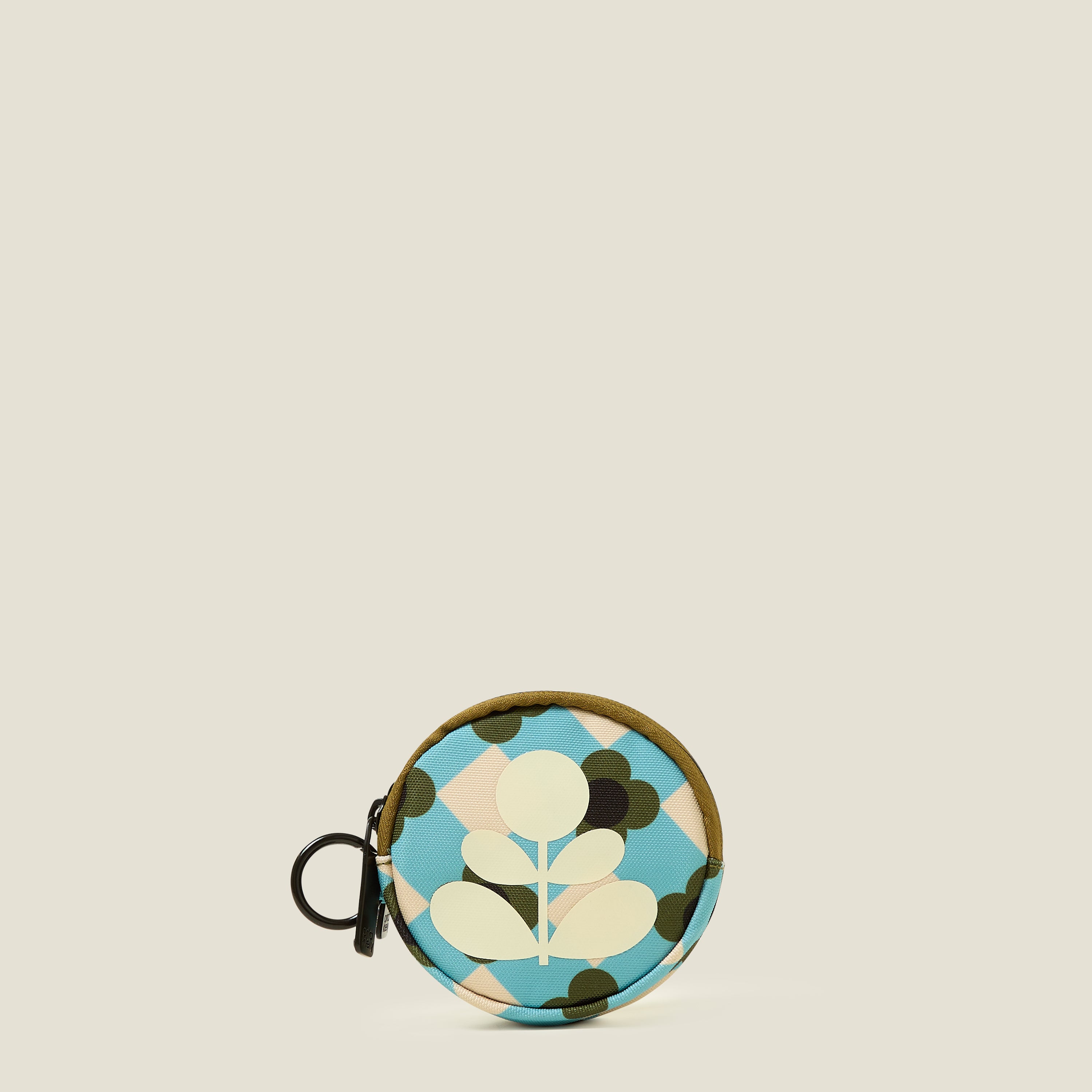 Pi Coin Purse - Flower Check Ziggurat