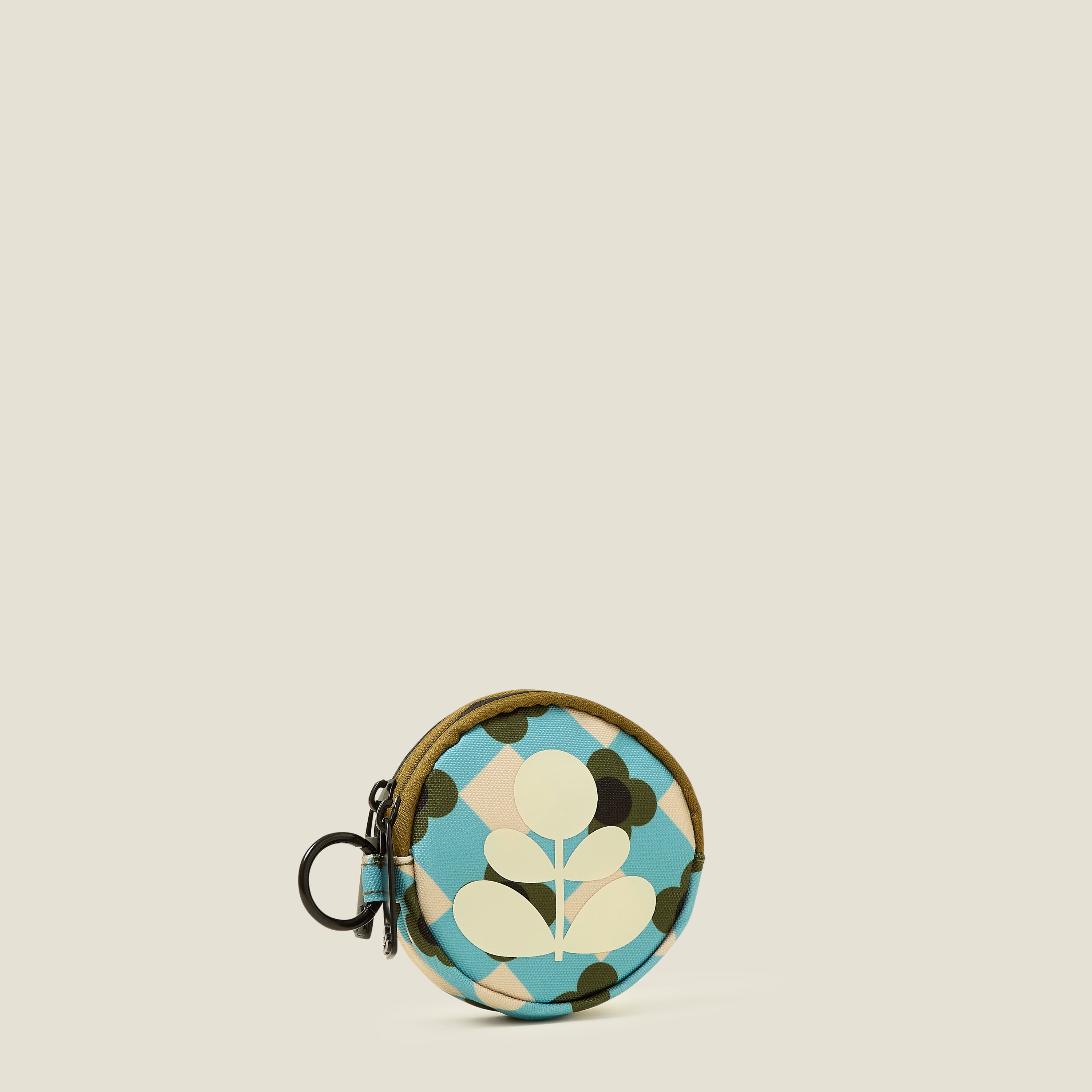 Pi Coin Purse - Flower Check Ziggurat