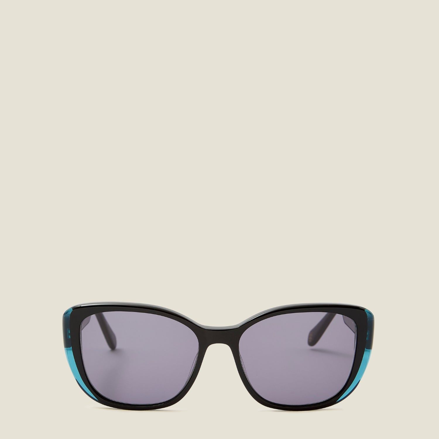 Azalea Sunglasses -  Turquoise & Puzzle Flower Teal