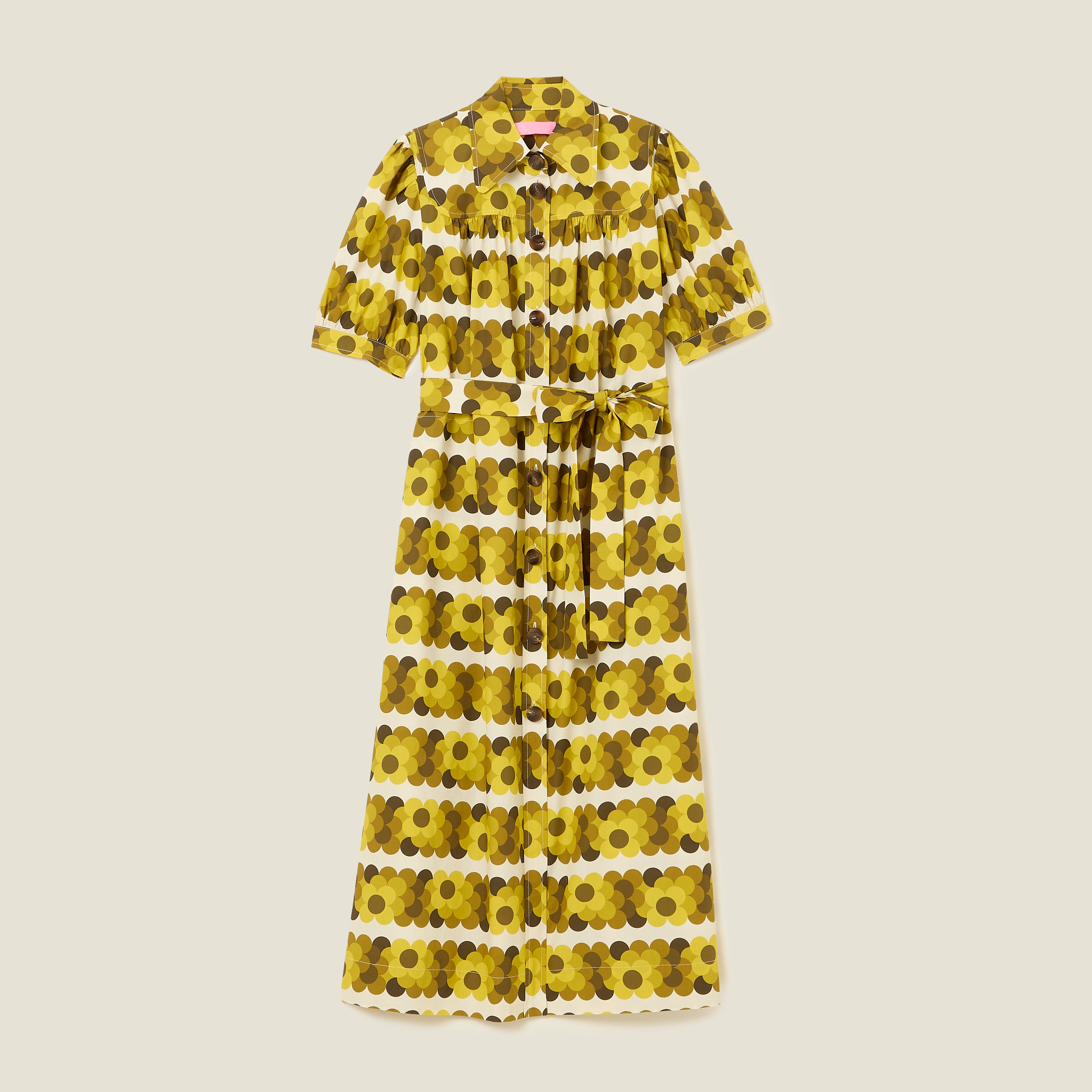 The Anna Shirt Dress - Retro Flower