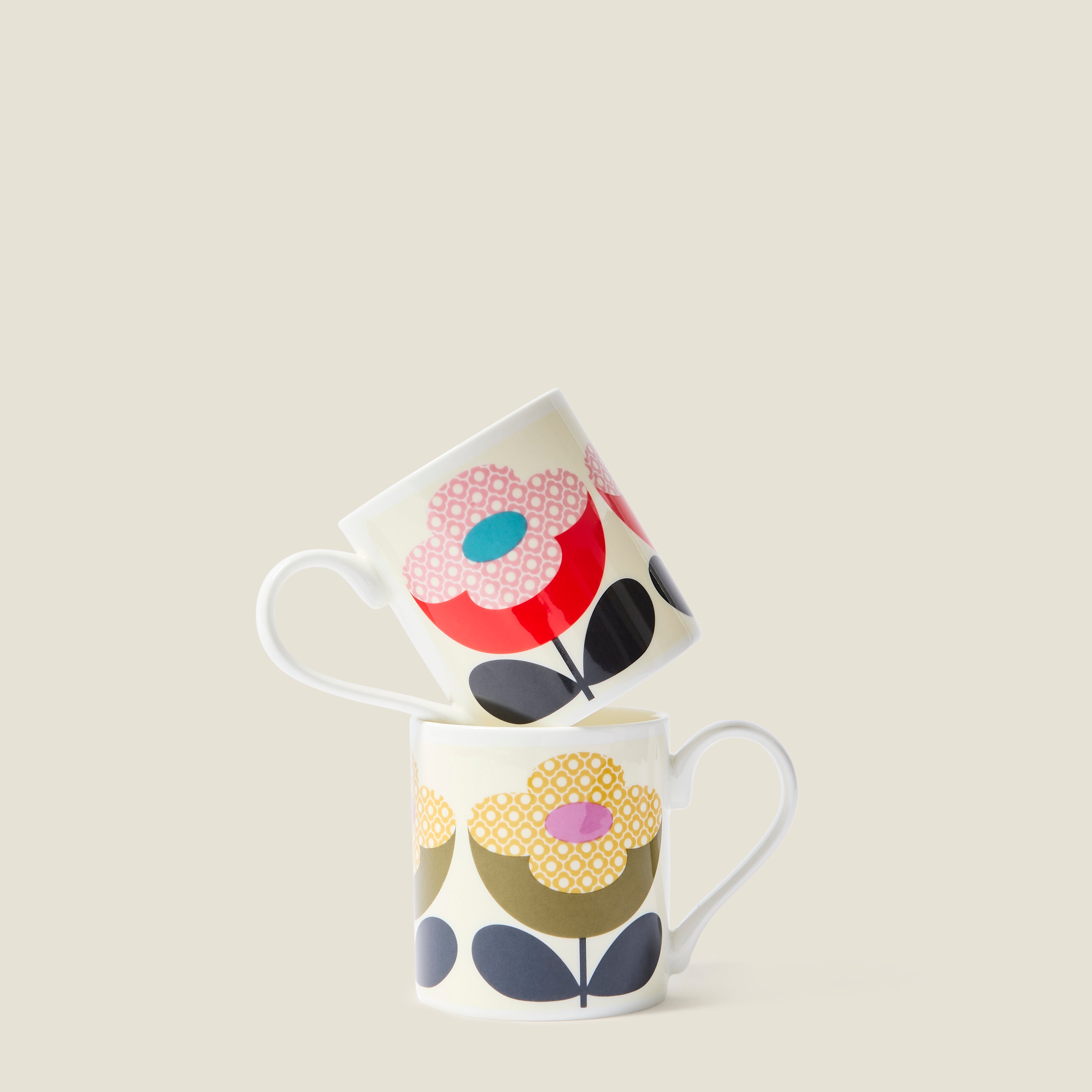 Standard Mug Set of 2 - Buttercup Stem