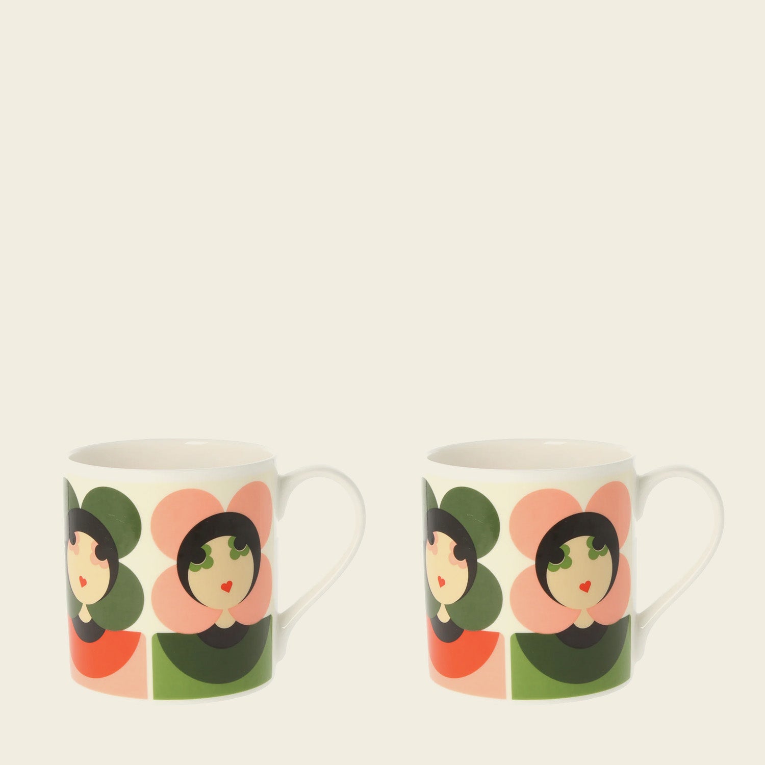 Mug Set of 2 - Luna Seconds