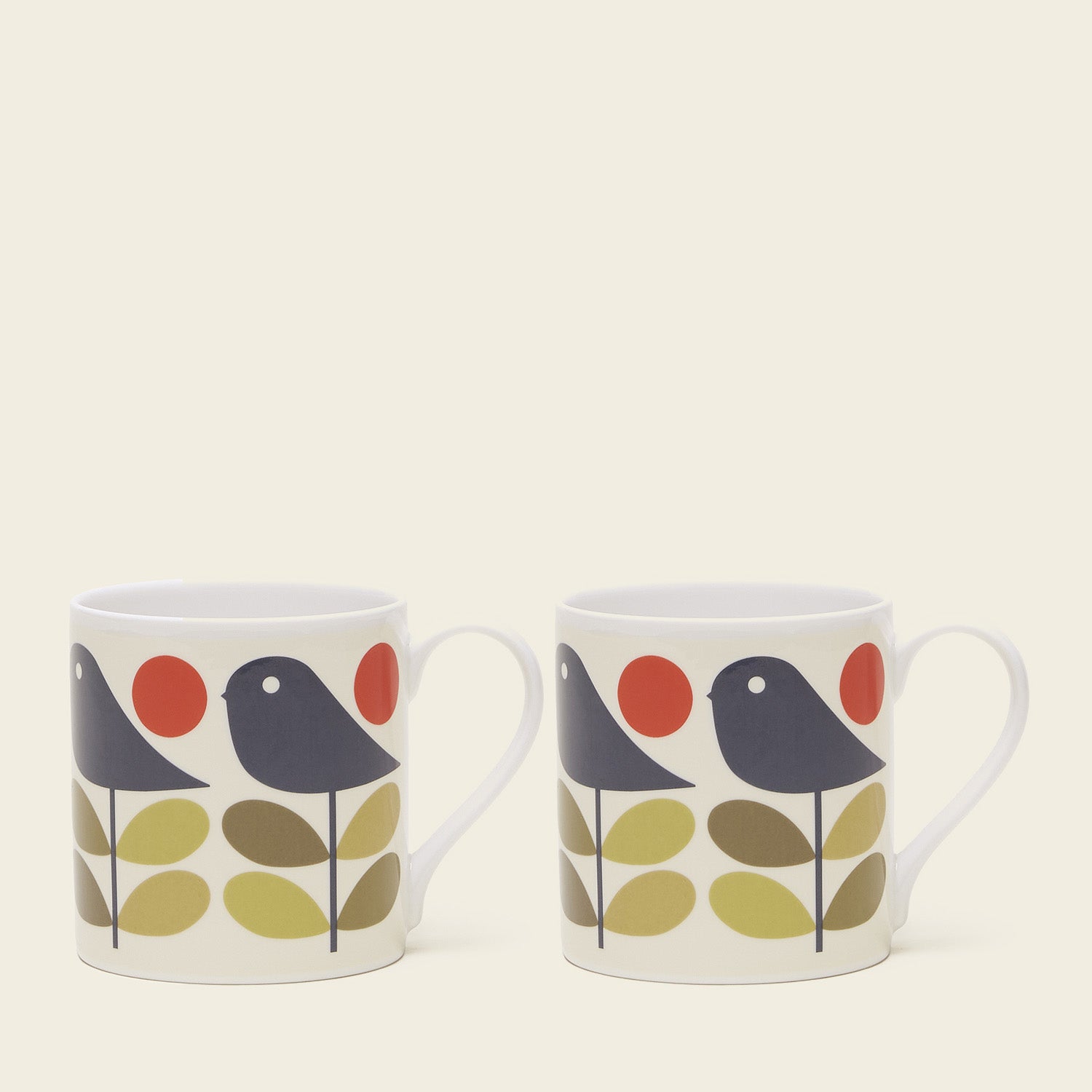 Large Mug Set of 2 - Eary Bird Seconds
