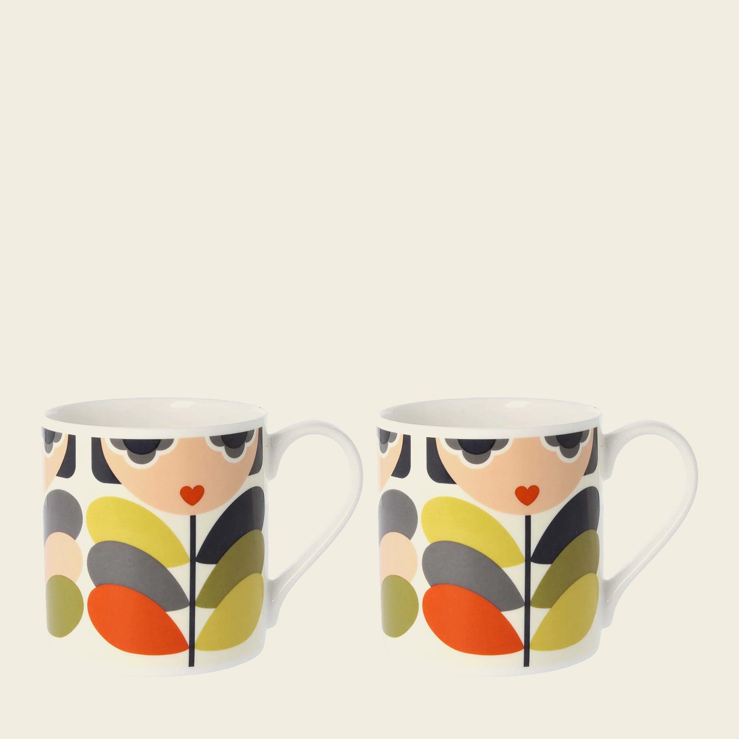 Large Mug Set of 2 - Lady Stem Seconds