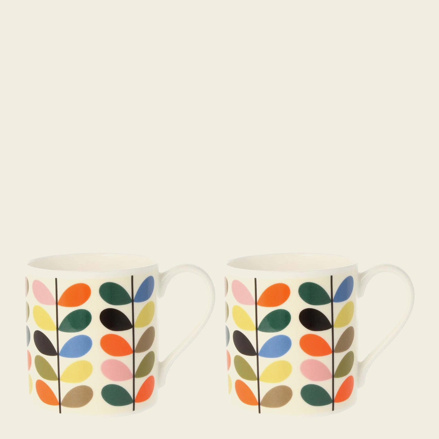Large Mug Set of 2 - Multi Stem Seconds