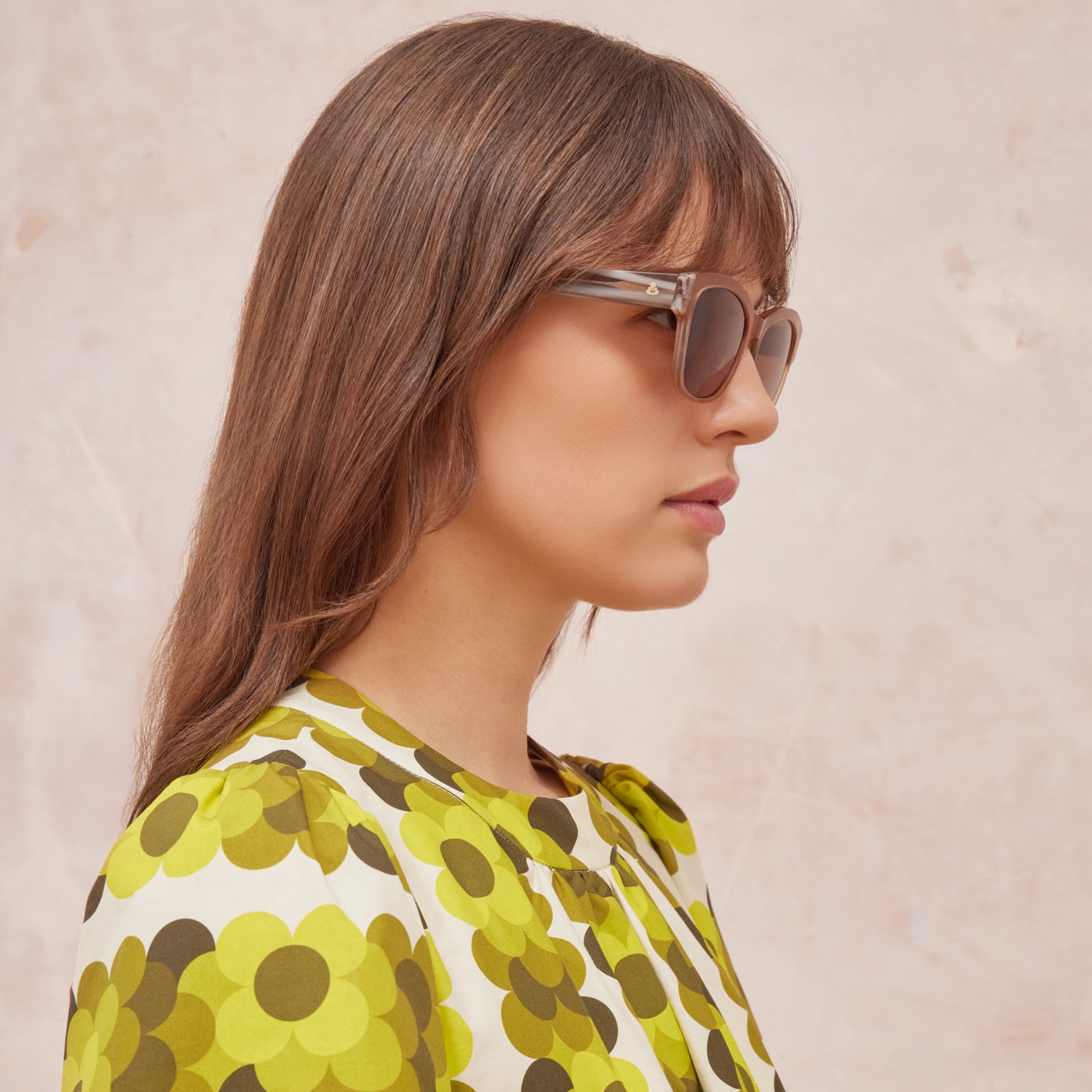 Wisteria Sunglasses - Pink Champagne